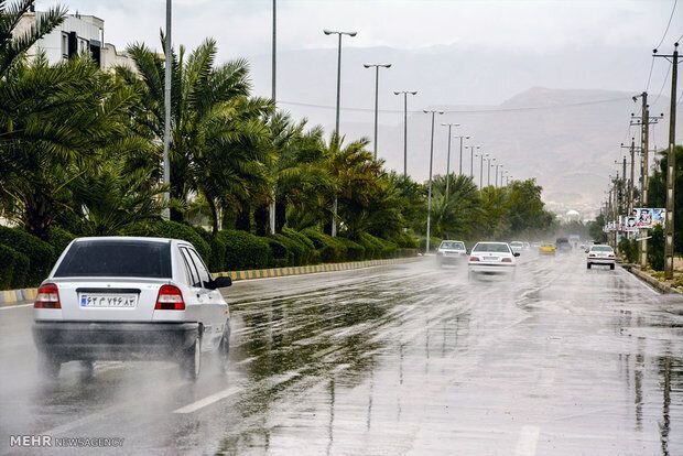 رگبار پراکنده باران در برخی از نقاط کشور