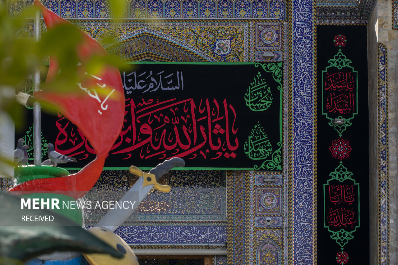 مراسم عزاداری مردم مشگین‌شهر در روز اول ماه محرم
