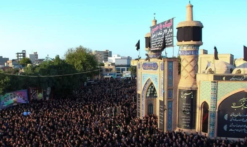 اجتماع عاشوراییان اردبیل در سوگ اباعبدالله الحسین (ع) و شهدای کربلا