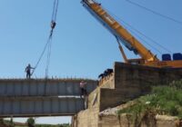 پیشرفت ۷۵درصدی پل انجیرلو در مسیر گرمی-بیله‌سوار