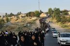 کاروان پیاده روی یاران خراسانی در مشگین شهر برگزار شد
