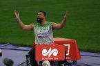 یاسین خسروی مدال طلایش را به شهید هنیه تقدیم کرد