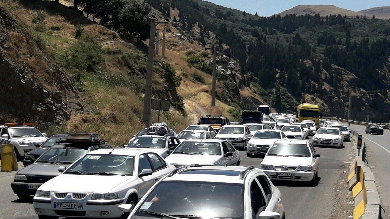 اعمال محدودیت ترافیکی در گردنه حیران جاده اردبیل – آستارا