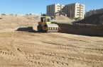 آماده سازی زمین نهضت ملی مسکن در شهرستان کوثر