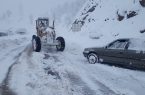 تداوم برف‌روبی مسیر خلخال به ماسوله