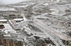 بارش برف بهاری در سرعین