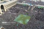 اقامه نماز عید فطر توسط رهبر انقلاب اسلامی در مصلای تهران