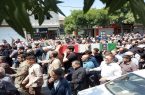 مراسم تشییع پیکر‌های پاک شهدای حمله هوایی اسرائیل در خلخال برگزار شد