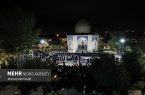 عزاداری شب پنجم محرم در بقعه شیخ جبرائیل کلخوران اردبیل