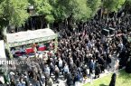 پیکر ۴ شهید اقتدار ایران در شهرقدس تشییع شد