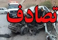 حادثه رانندگی در جاده مشگین شهر _ اهر سه فوتی برجا گذاشت
