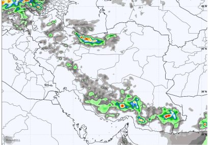 هشدار هواشناسی درباره رگبار، رعدوبرق و باد شدید در ۱۵ استان