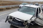 ۸ مصدوم در اثر تصادف رانندگی در جاده فندقلو به نمین