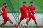تمرین سبک سرخ‌ها در عصر جمعه؛/ هاشمیان به شاگردانش سخت نگرفت (عکس)