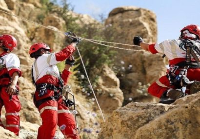 نجات ۴کوهنورد مصدوم در ارتفاعات قله سبلان