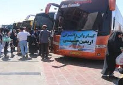 آمادگی ۵۵۰ اتوبوس برای جابجایی زائران اربعین در اردبیل