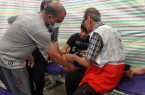 آغاز به‌کار درمانگاه جمعیت هلال‌احمر اردبیل در عراق