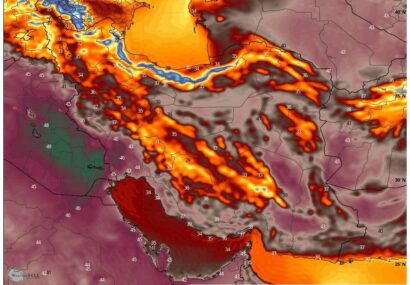 پیش‌بینی بارش باران، رعد و برق و کاهش دما در نوار شمالی کشور