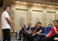مراسم معارفه مربی آلمانی پرسپولیس در اصفهان