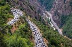 بازگشایی جاده چالوس به صورت دوطرفه