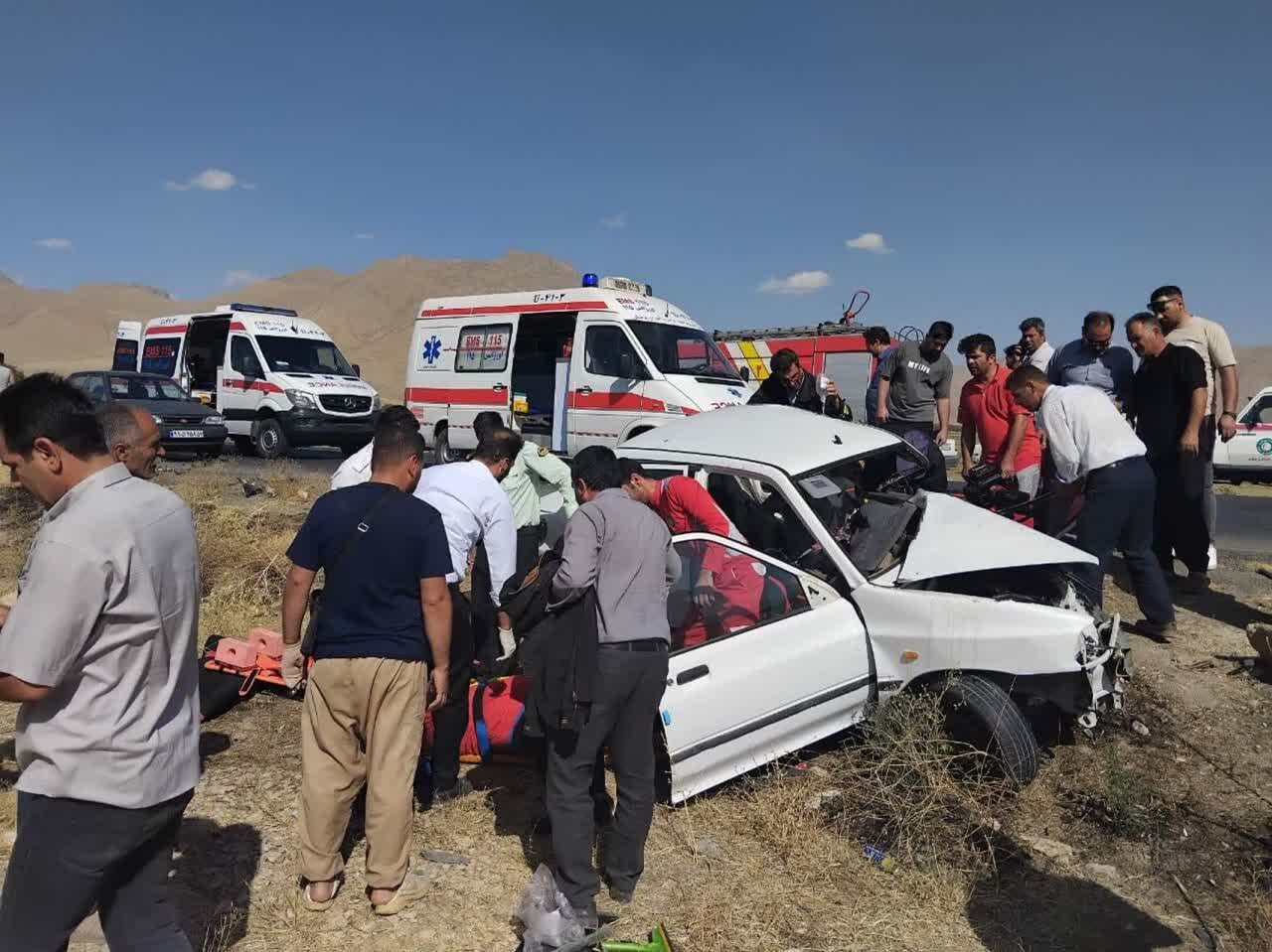 فتاح زاده: سانحه تصادف در پارس آباد ۴ مصدوم و یک فوتی بر جا گذاشت