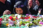 تشییع پیکر شهید گمنام در روستای آق قاسملوی مشگین شهر