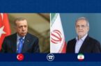 گفتگوی تلفنی پزشکیان و اردوغان حول مسائل منطقه