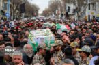 تشییع پیکر مطهر ۳ شهید حمله آمریکایی – صهیونی در اردبیل
