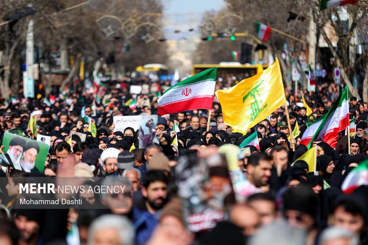 راهپیمایی مردم اردبیل در محکومیت حملات آمریکایی – صهیونیستی