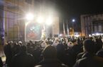 تجمع مردم خلخال در سوگ رهبر شهید
