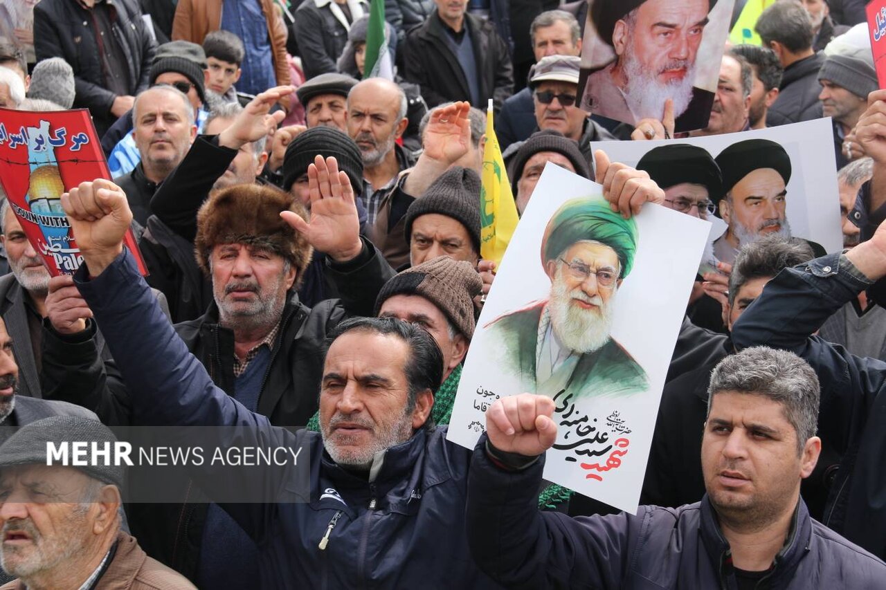 راهپیمایی روز جهانی قدس در خلخال