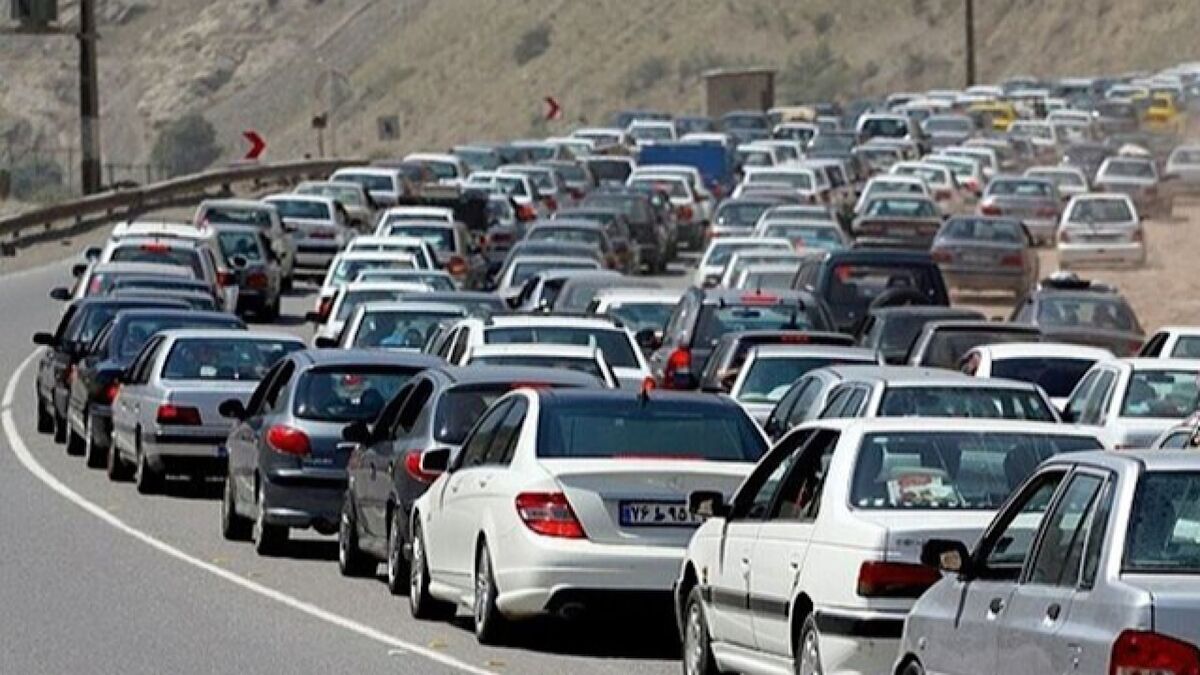 ترافیک سنگین در جاده های شمالی کشور؛موج بازگشت مسافران