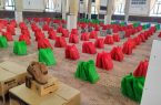 توزیع ۲۳۰۰ بسته تحصیلی میان دانش‌آموزان نیازمند پارس‌آباد
