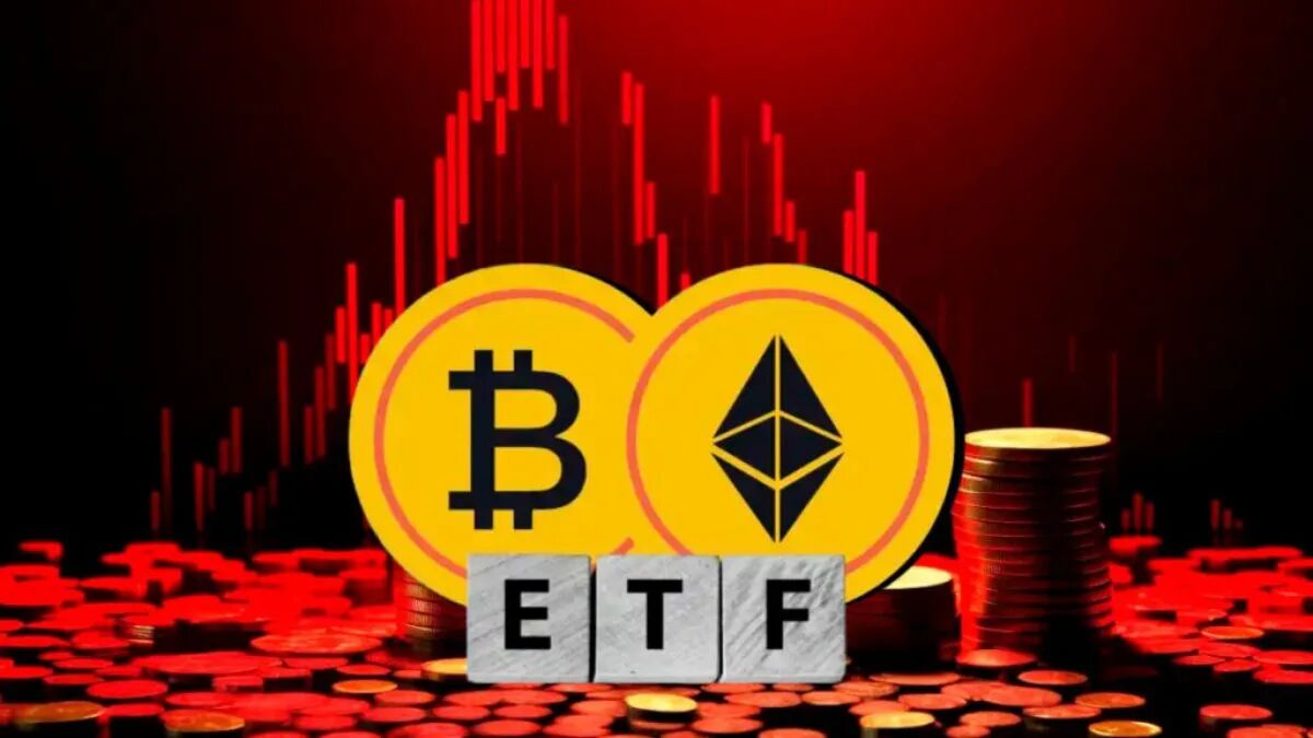 صندوق‌های ETF کریپتو قرمزپوش شدند