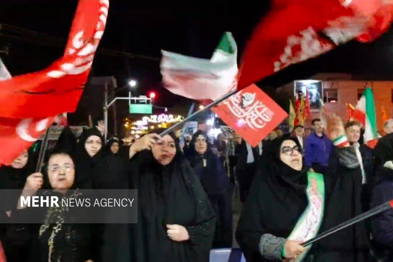 مشگین شهر همصدا با آرمان شهیدان