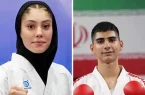 دو نماینده نوجوان کاراته ایران در جمع مدعیان برنز