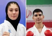 دو نماینده نوجوان کاراته ایران در جمع مدعیان برنز